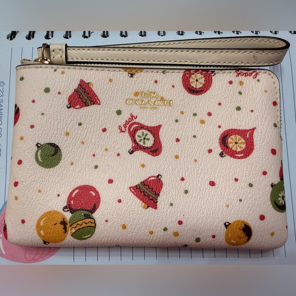 Coach Handbags - Coach Holiday Ornament Wristlet